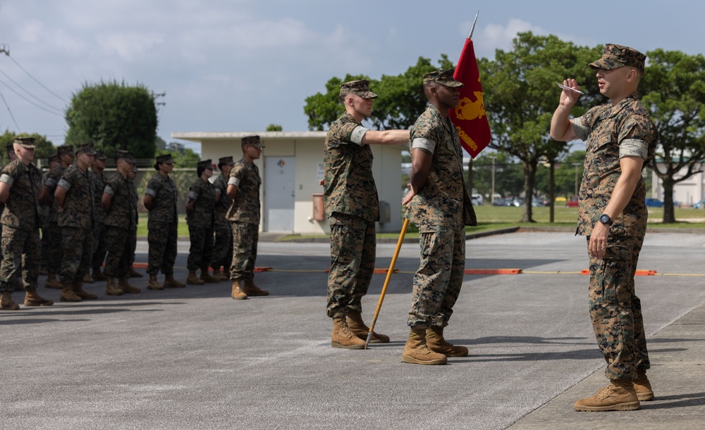 Communications Company Change of Command 