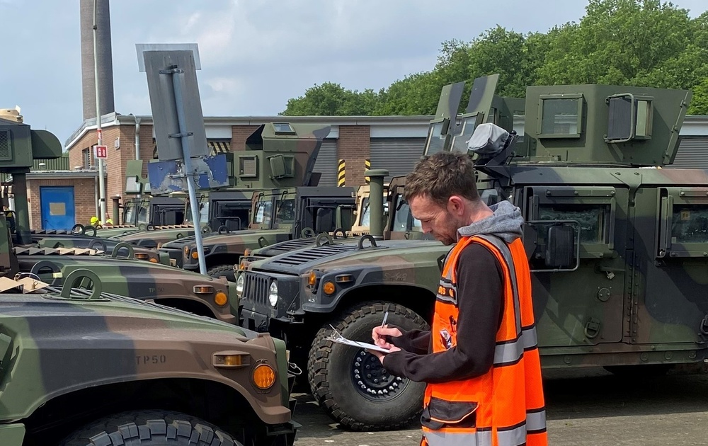 Former British air force, now APS-2 quality assurance supports DEFENDER 24