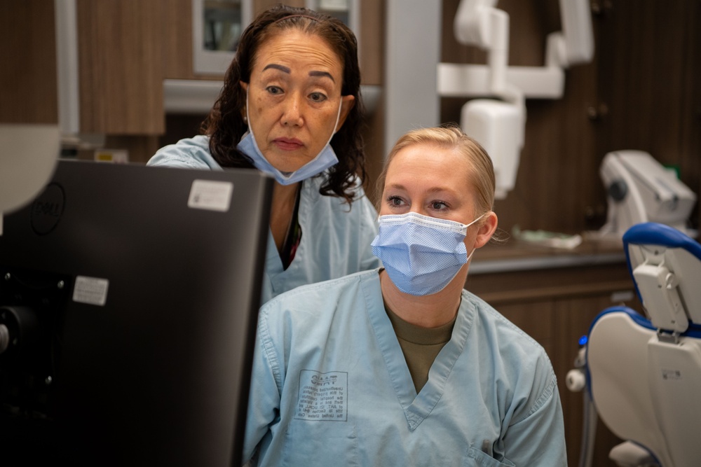 110th MDG Treats Dental at Desmond T. Doss Health Clinic