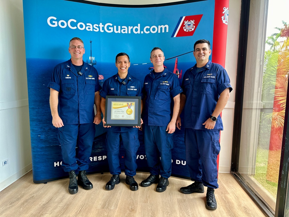 U.S. Coast Guard recognizes Elite Male Athlete of the Year 2023