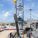 USS Emory S. Land Simulates Weapons Handling in Saipan