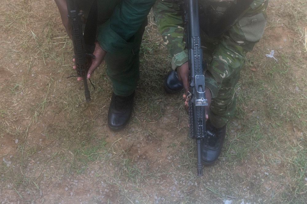 Ivorian Special Forces Conduct Tactical Movements at Flintlock 24