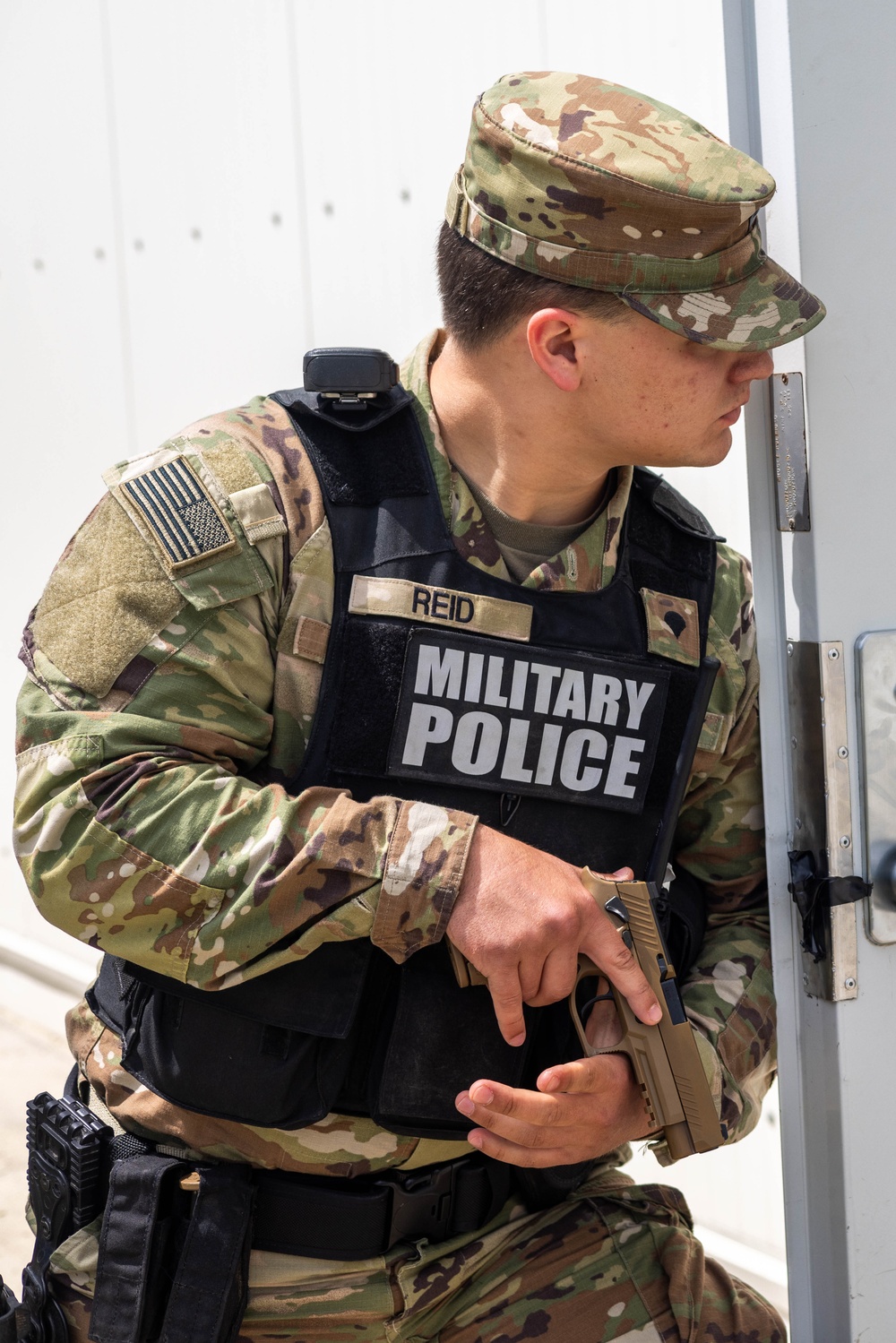 U.S. Army Military Police and Firefighters Collaborate in Active Shooter Training