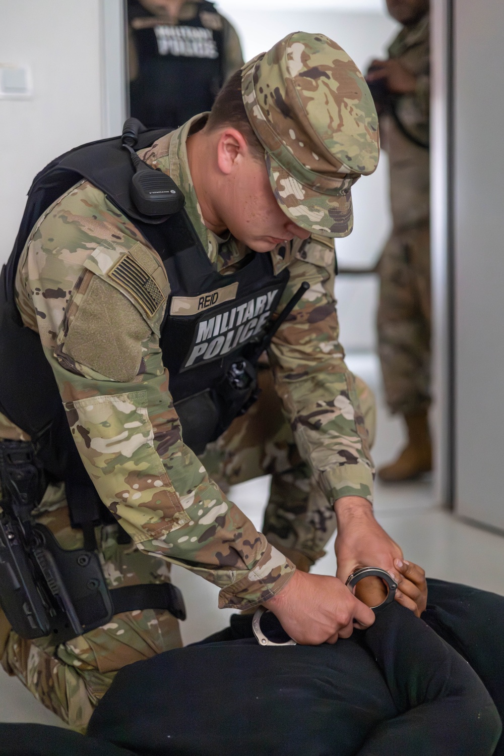 U.S. Army Military Police and Firefighters Collaborate in Active Shooter Training