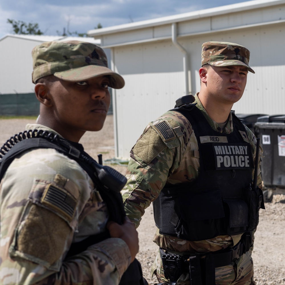 U.S. Army Military Police and Firefighters Collaborate in Active Shooter Training