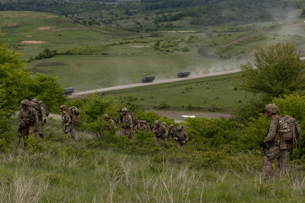 82nd Airborne Division Takes Part in Swift Response 24