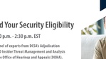 Image 20: CDSE Live Webinar’s Focus: Mental Health and National Security Eligibility