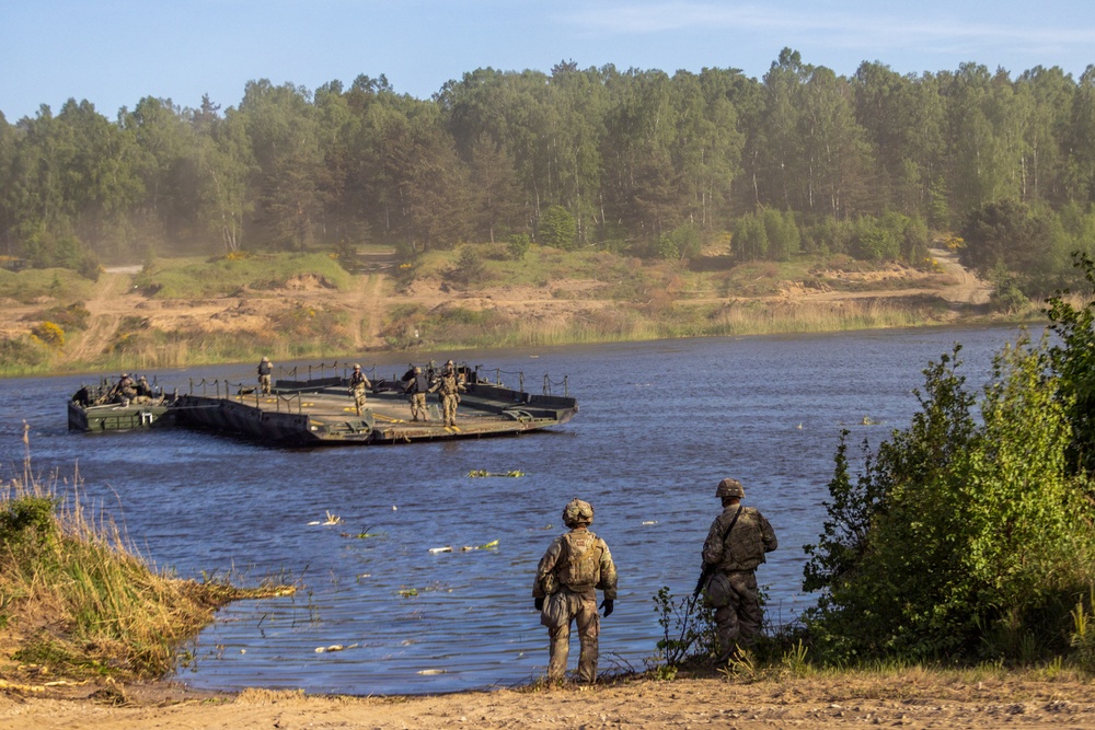 Allied Strength Across Waters: Wet Gap Crossing with NATO Forces