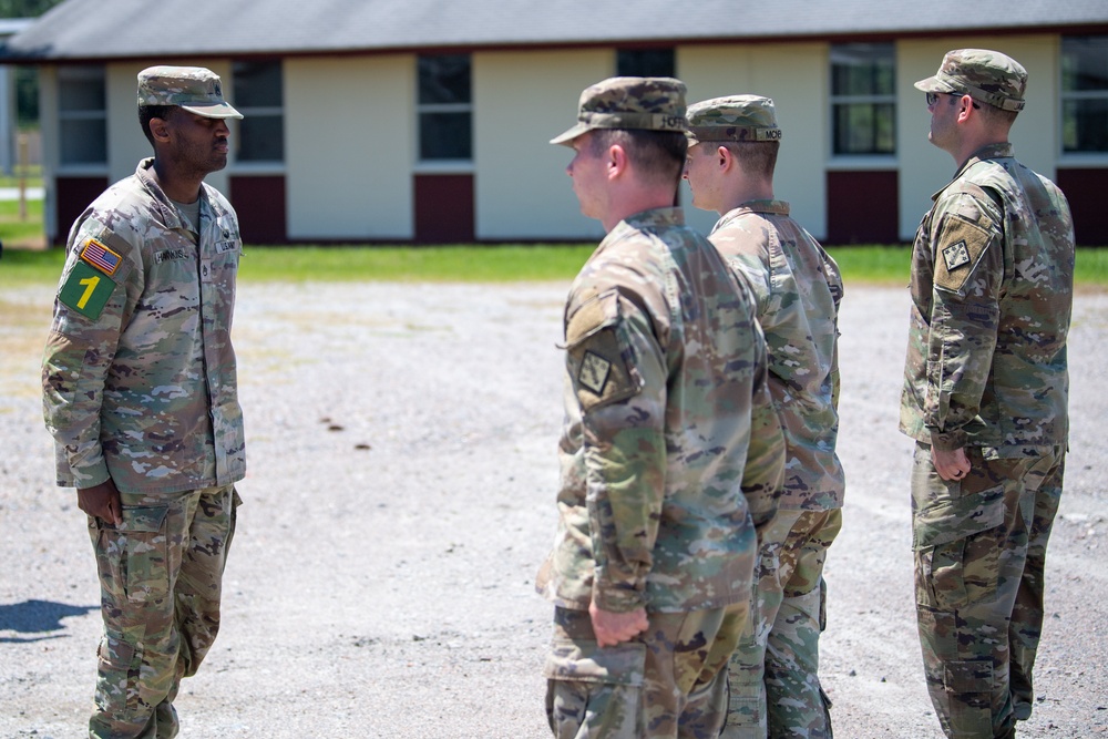 20th CBRNE Command Best Squad and Best Warrior 2024 Day 3: Drill and Ceremony Competition