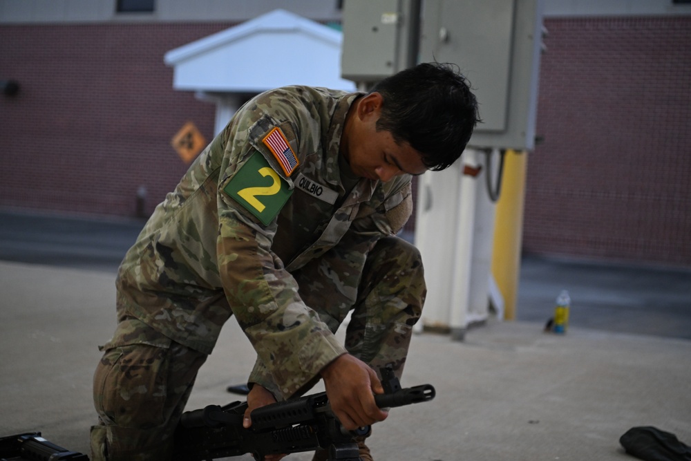 20th CBRNE Command Best Squad and Best Warrior 2024 Day 3: Weapons Assembly Competition