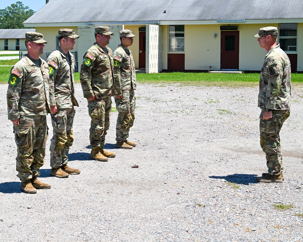 20th CBRNE Command Best Squad and Best Warrior 2024 Day 3: Drill and Ceremony Competition