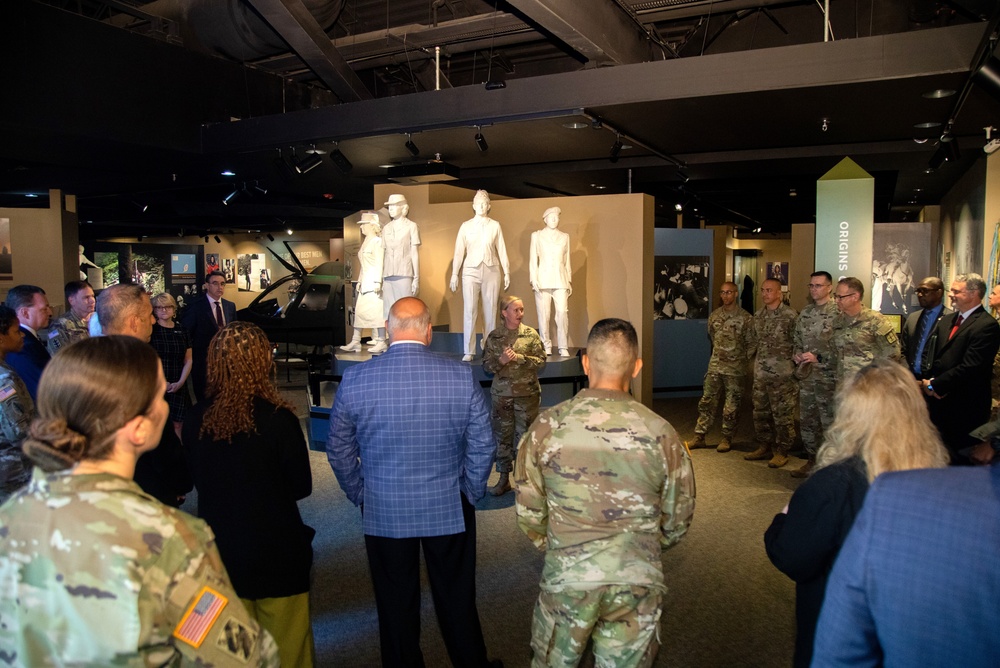CMC members take a look at ‘Courage to Deliver’ exhibit