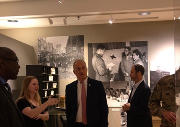 CMC members take a look at ‘Courage to Deliver’ exhibit