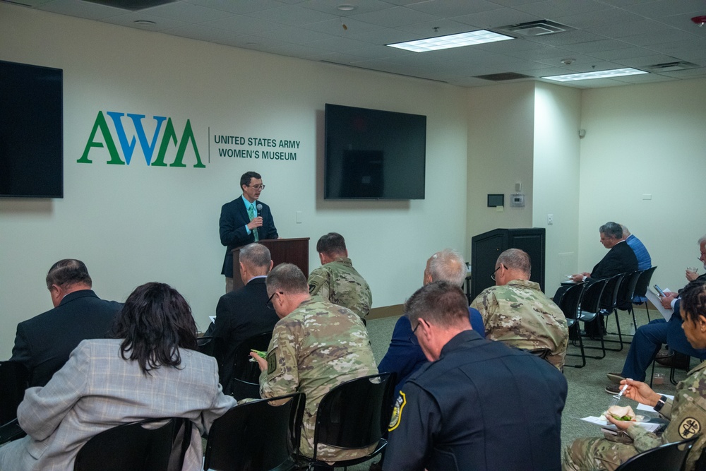 CMC members take a look at ‘Courage to Deliver’ exhibit