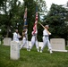 The Selective Service System Directorate (SSS) Honor the 107th Anniversary of the SSS and Former SSS Director Gen. Lewis B. Hershey with a Wreath-Laying Ceremony in Section 7