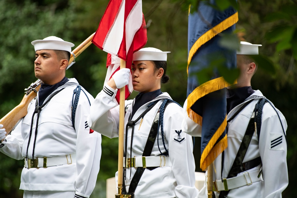 The Selective Service System Directorate (SSS) Honor the 107th Anniversary of the SSS and Former SSS Director Gen. Lewis B. Hershey with a Wreath-Laying Ceremony in Section 7