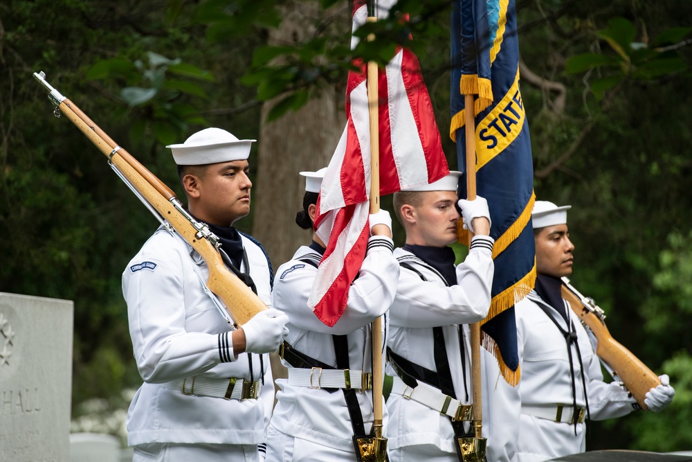 The Selective Service System Directorate (SSS) Honor the 107th Anniversary of the SSS and Former SSS Director Gen. Lewis B. Hershey with a Wreath-Laying Ceremony in Section 7