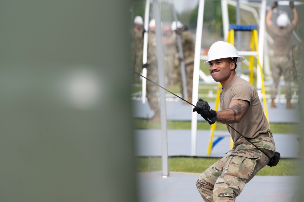 Exercise Aw-R-Go: Tent city setup