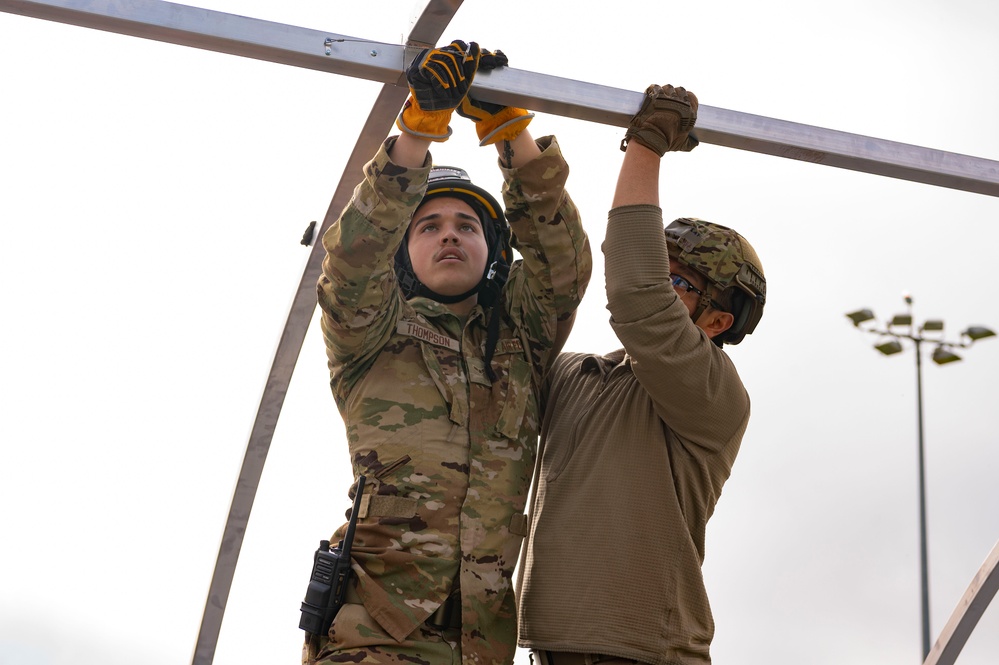 Exercise Aw-R-Go: Tent city setup