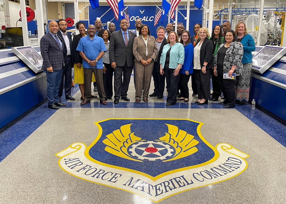 Cadre of Champions visits the Air Force Sustainment Center