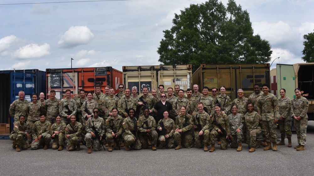 Military Medical Personnel Train for Combat Situations in Capstone Event