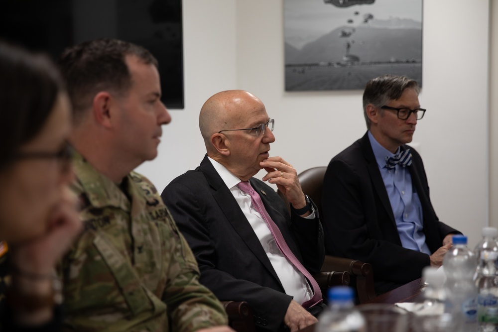 U.S. Ambassador Jack Markell visits the Vicenza military community
