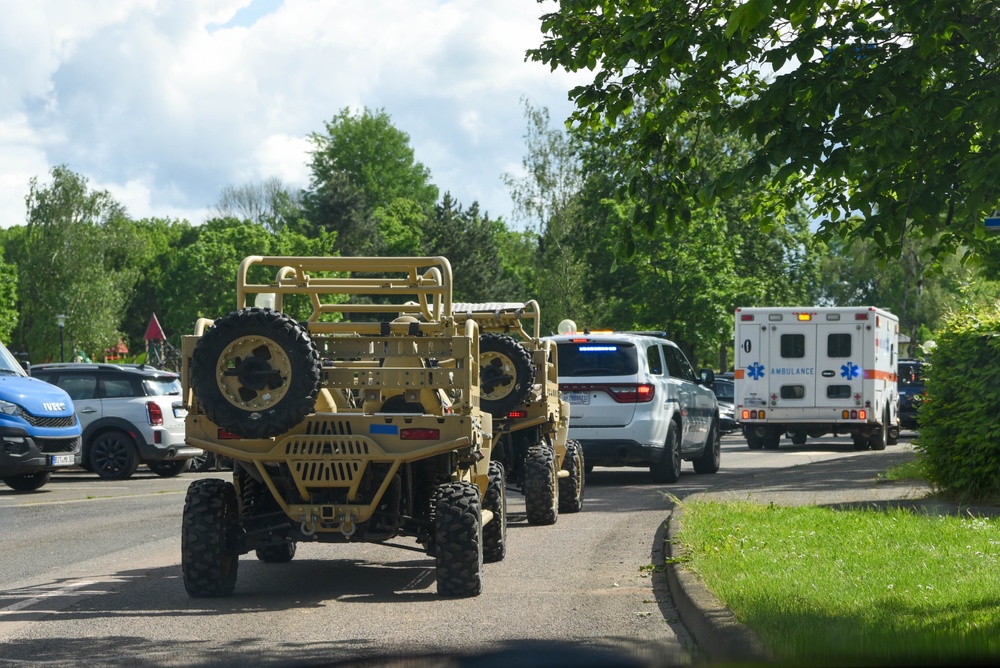 Headline: Spangdahlem AB honors Police Week