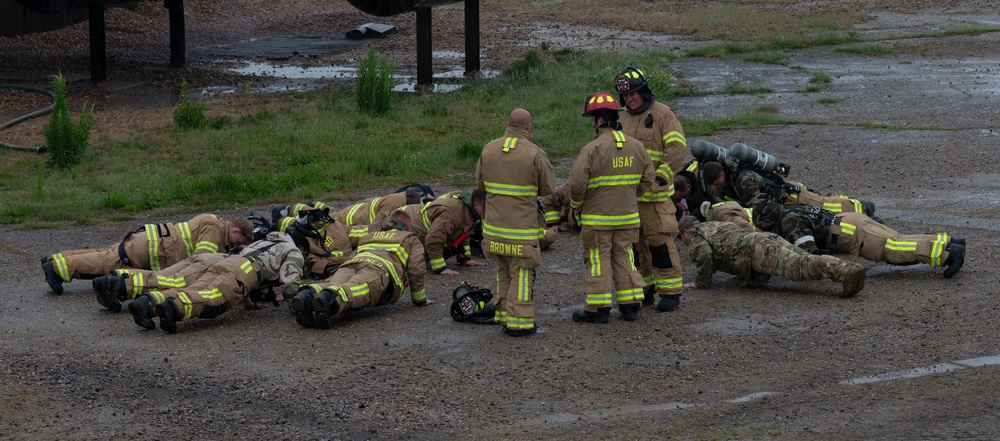 Exercise: Aw-R-Go, Simulated Aircraft Mishap
