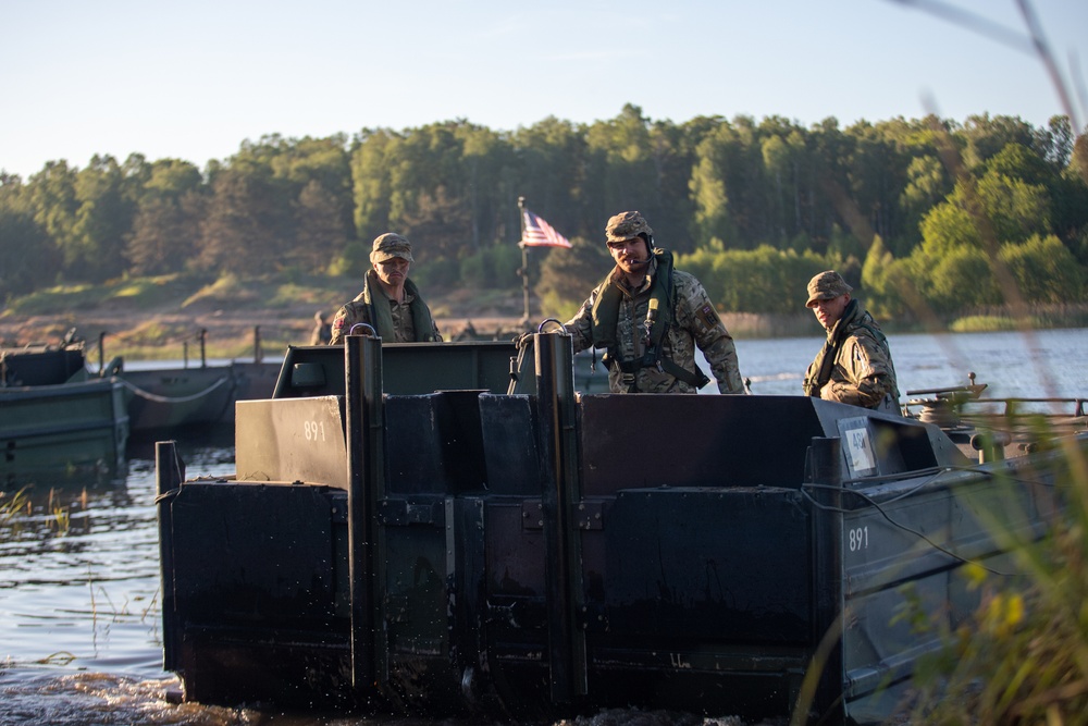 Allied Strength Across Waters: Wet Gap Crossing with NATO Forces