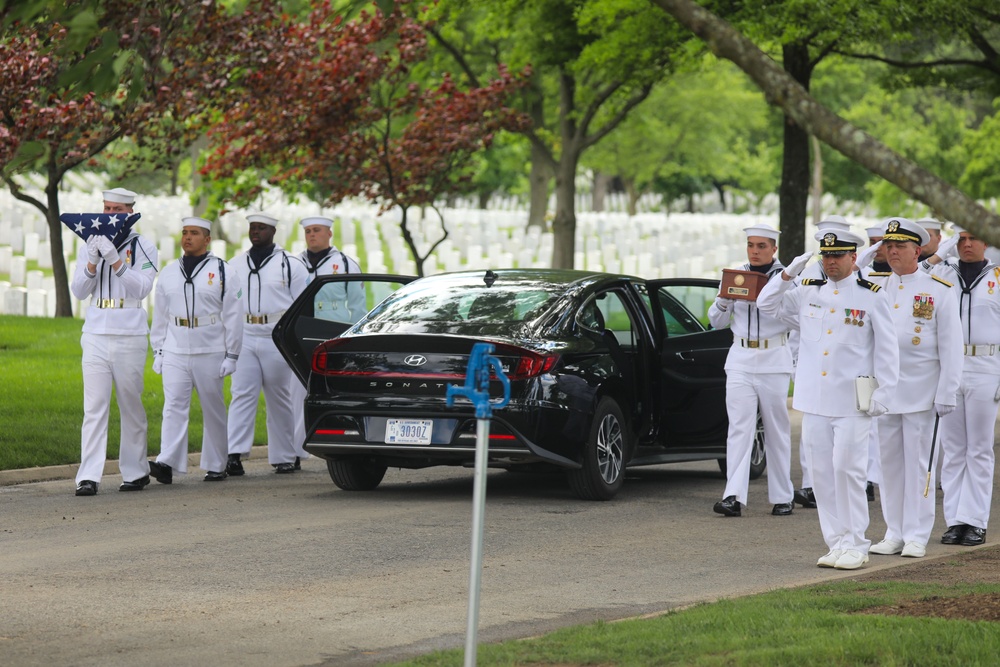 U.S. Navy Seaman First Class Frank A. Hryniewicz Interment Ceremony