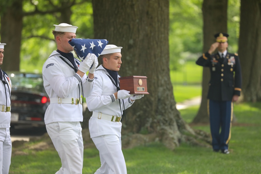 U.S. Navy Seaman First Class Frank A. Hryniewicz Interment Ceremony