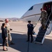 Gen B. Chance Saltzman arrives to Nellis Air Force Base
