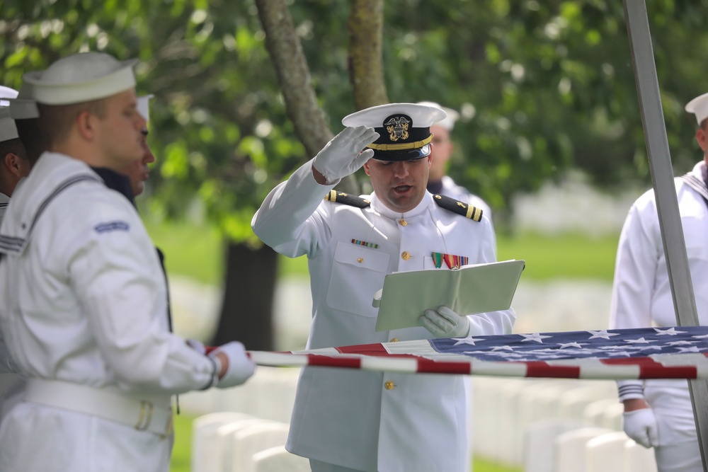 U.S. Navy Seaman First Class Frank A. Hryniewicz Interment Ceremony