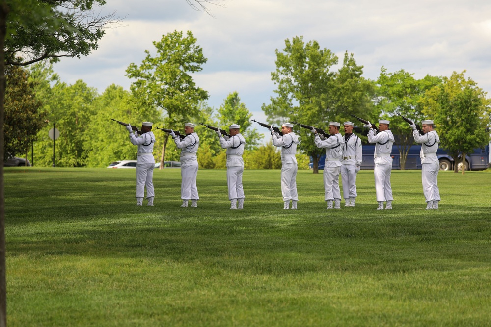 U.S. Navy Seaman First Class Frank A. Hryniewicz Interment Ceremony