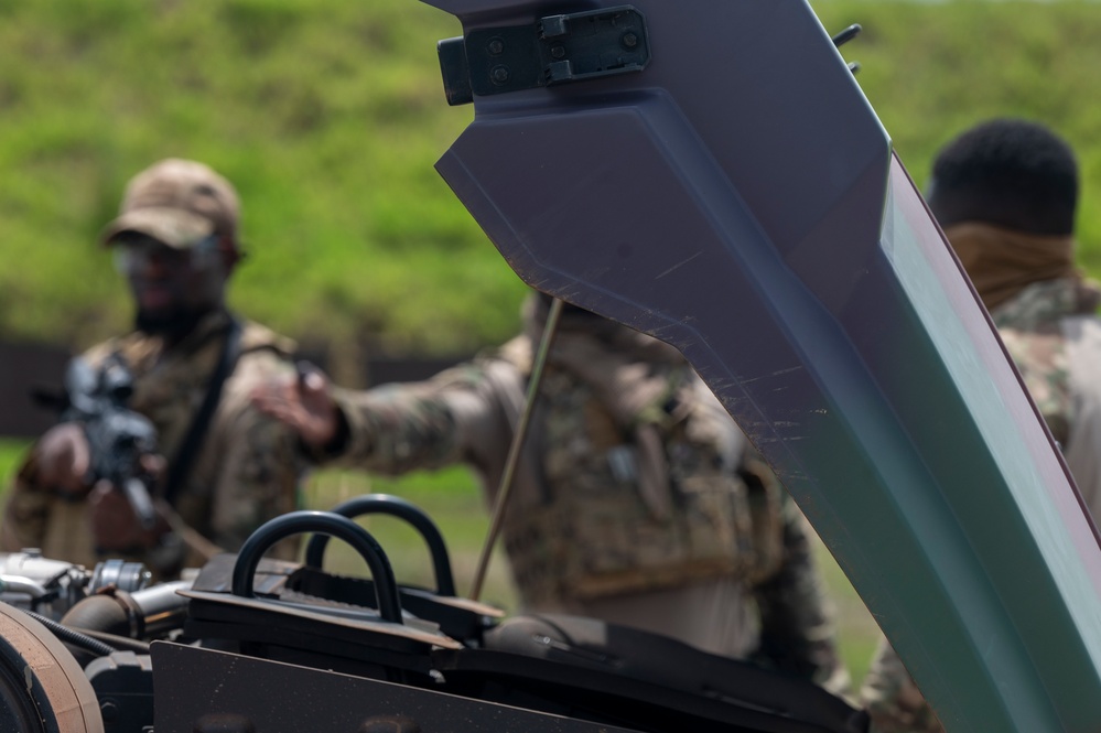 Senegal Special Forces Conduct Tactical Driving at Flintlock 24