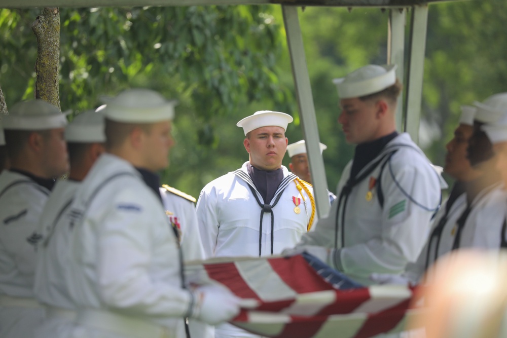 U.S. Navy Seaman First Class Frank A. Hryniewicz Interment Ceremony