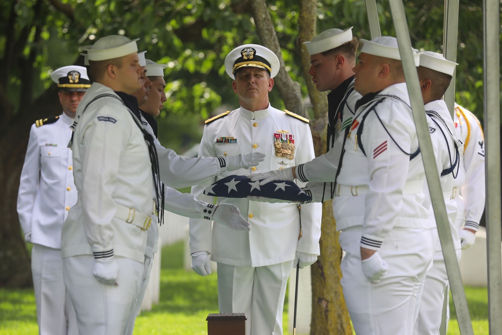 U.S. Navy Seaman First Class Frank A. Hryniewicz Interment Ceremony