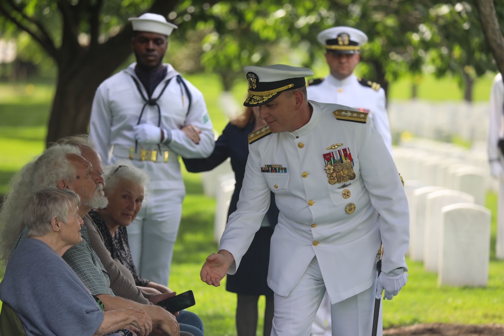 U.S. Navy Seaman First Class Frank A. Hryniewicz Interment Ceremony