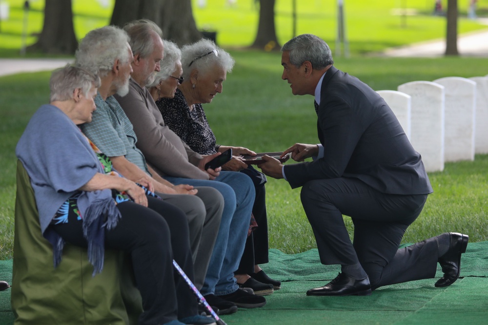 U.S. Navy Seaman First Class Frank A. Hryniewicz Interment Ceremony