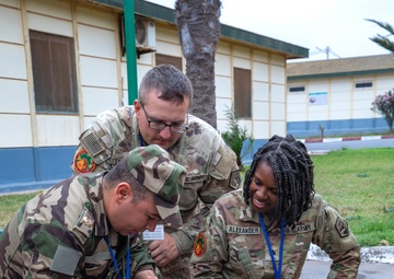 11th Cyber Battalion Soldiers assist Moroccans with electronic warfare training at African Lion 2024