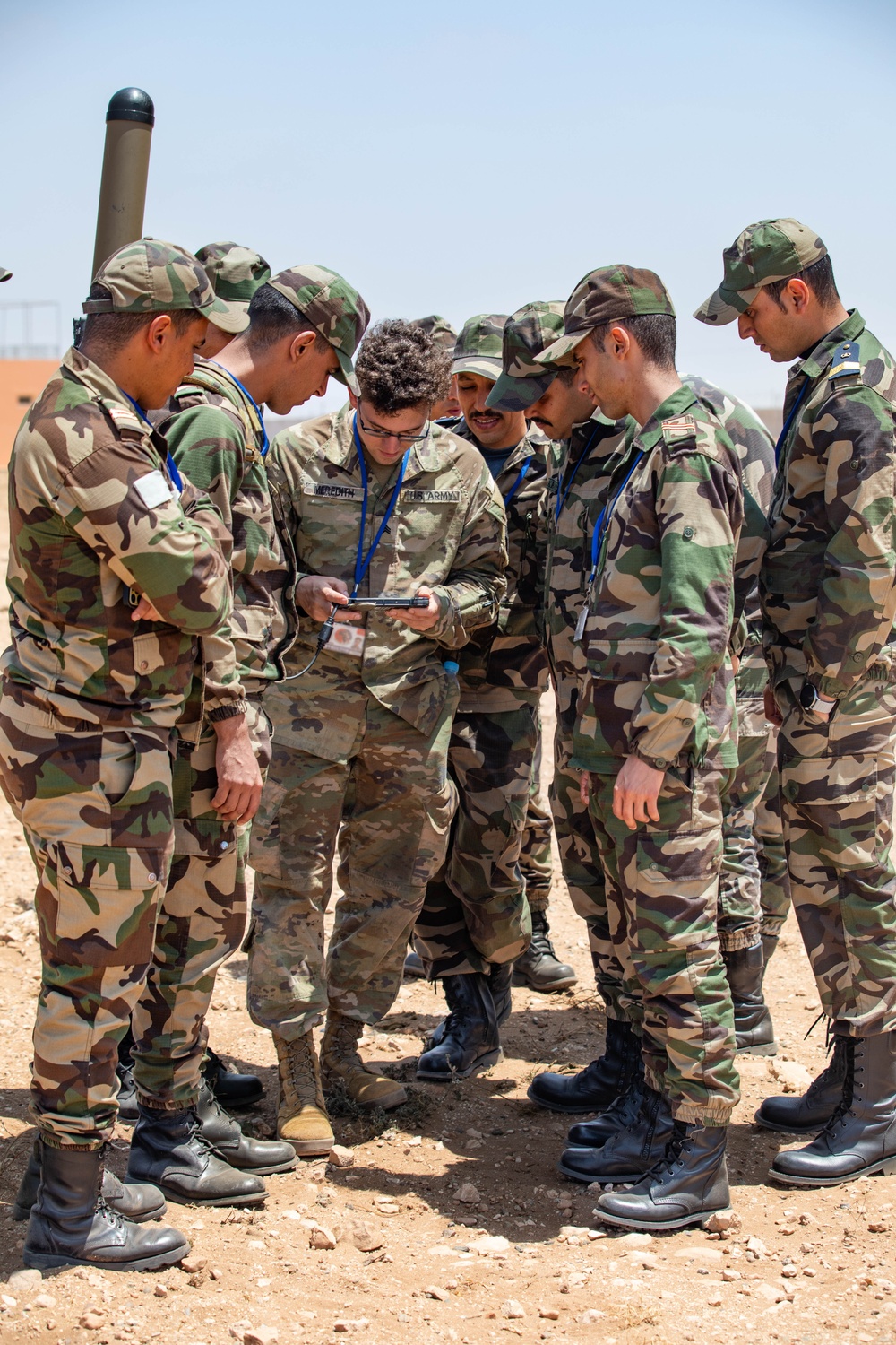 U.S. Soldiers train Moroccan partners in Cyber Operations