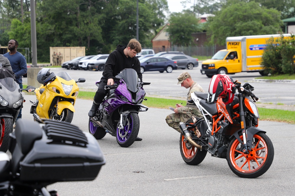 Sustainment Soldiers Host Safety Ride