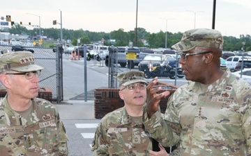 Gen. Richardson Visits AFSC