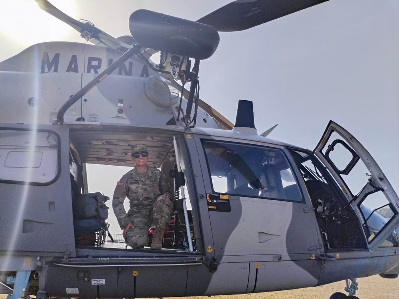 In the air and across cultures: Army Reserves Nurse connects with partner nations at TRADEWINDS 24