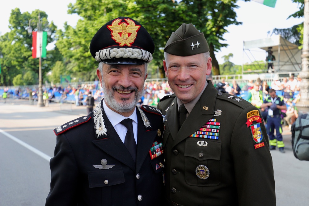 SETAF-AF Commanding General attends 95th National Alpini Rally parade