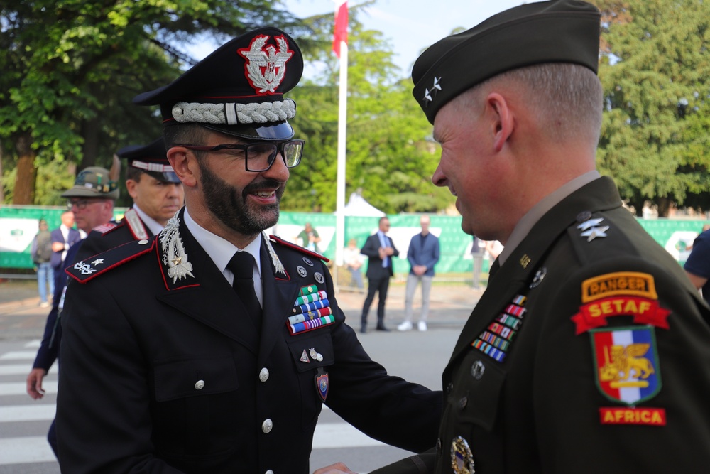 SETAF-AF Commanding General attends 95th National Alpini Rally parade