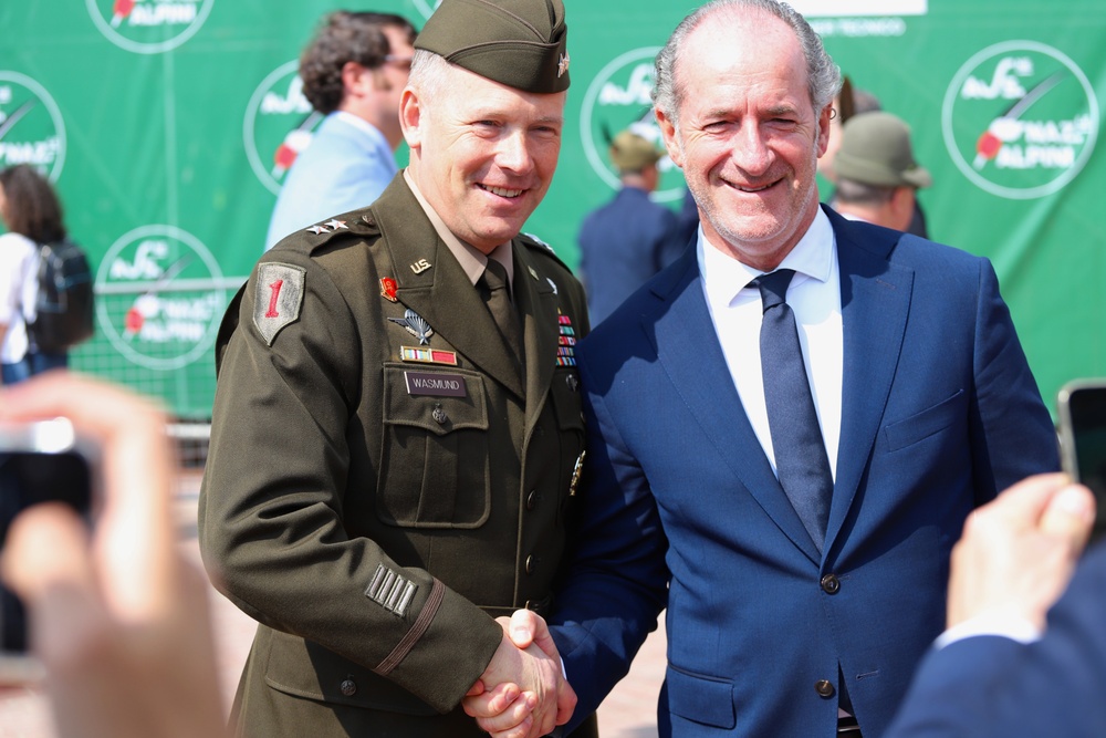 SETAF-AF Commanding General attends 95th National Alpini Rally parade