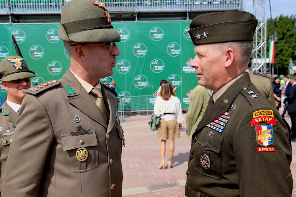 SETAF-AF Commanding General attends 95th National Alpini Rally parade