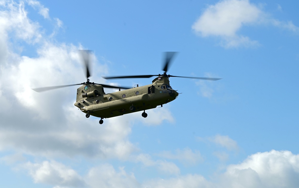 Georgia Army National Guard provides airlift during Sentry Savannah 2024