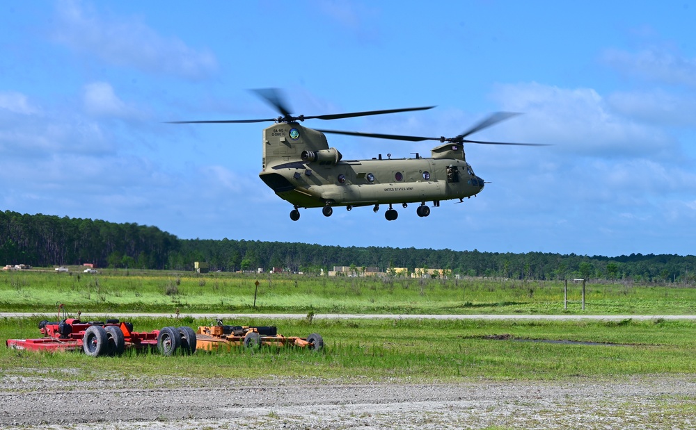 Georgia Army National Guard provides airlift to 103rd ACS